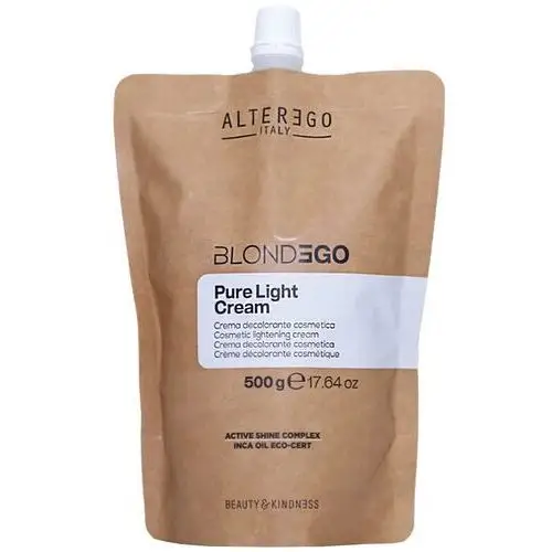 Alter Ego BlondEgo Pure Light Cream Krem rozjaśniający do 7 tonów 500 g