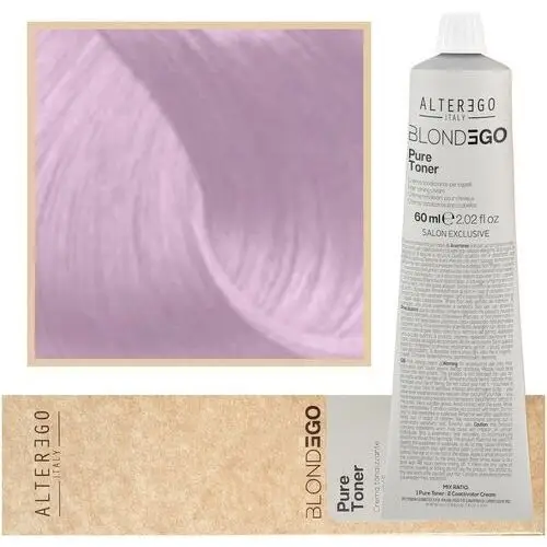 Alter Ego Blondego Pure Toner, toner do włosów Platinum, 60ml, kolor blond