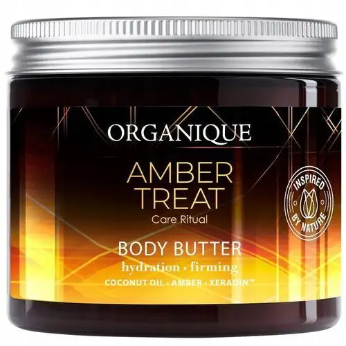 Amber Treat masło do ciała Organique 200 ml z bursztynem