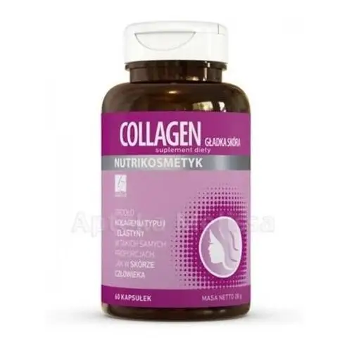 Collagen gładka skóra x 60 kapsułek Amc pharma