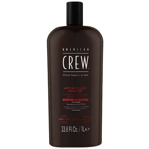 American crew anti-hair loss shampoo - szampon przeciw wypadaniu włosów, 1000ml