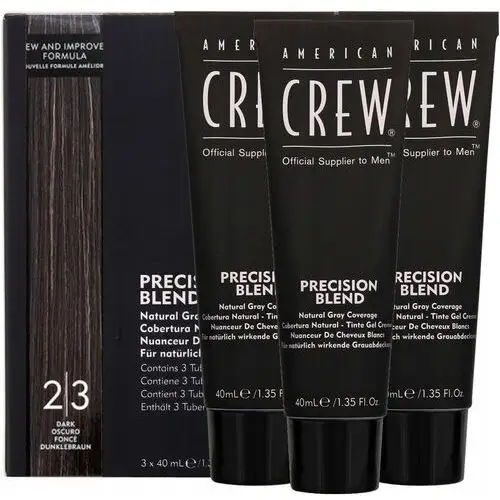 American Crew Precision Blend Odsiwiacz ciemny 2-3