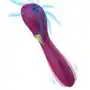 Dwustronny wibrator z 9 trybami wibracji i ssania Violet Amzing Toy,59 Sklep