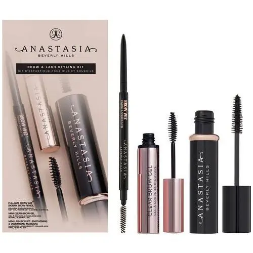 Anastasia Beverly Hills Brow And Lash Styling Kit Taupe (0,085 g + 2,5 ml + 5 ml)