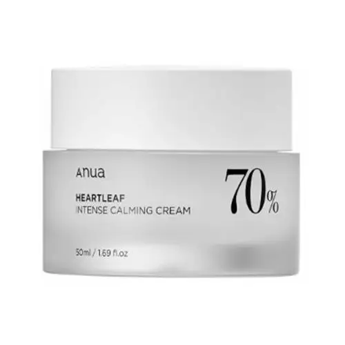 ANUA - Heartleaf 70% Intense Calming Cream, 50ml - intensywnie kojący krem do twarzy