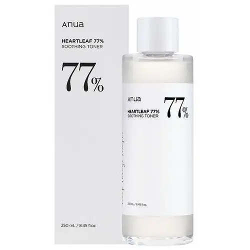 ANUA - Heartleaf 77% Soothing Toner, 250ml - kojący tonik do twarzy