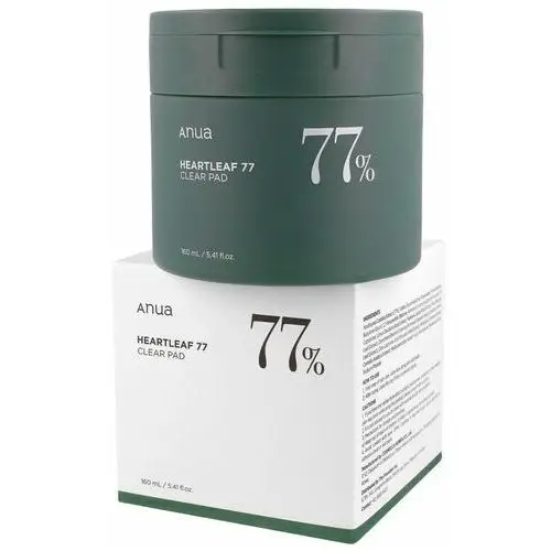 Heartleaf 77% toner pad, 70szt. - płatki tonizujące do twarzy Anua