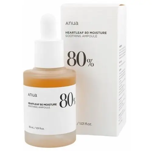 Heartleaf 80% ampoule, 30ml - kojące serum do twarzy Anua