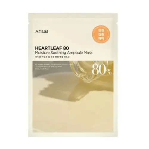 Anua heartleaf 80 moisture soothing ampoule mask 27ml