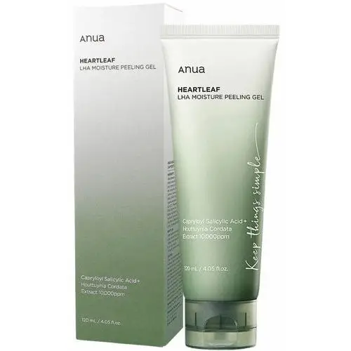 Anua - Heartleaf LHA Moisture Peeling Gel, 120ml - żel peelingujący