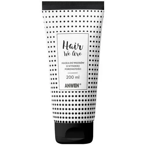 Anwen hair we are - maska do włosów o wysokiej porowatości z proteinami pszenicy, 200ml