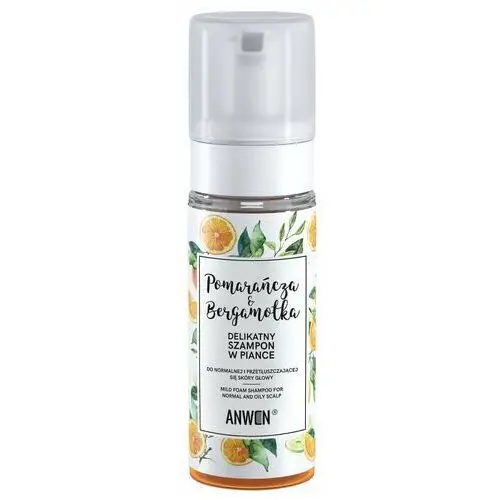 Anwen Szampon w piance pomarańcza i bergamotka 170 ml