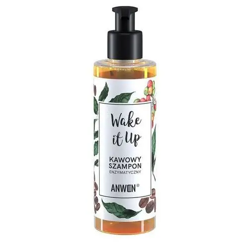 Anwen wake it up, enzymatyczny szampon kawowy, 200ml