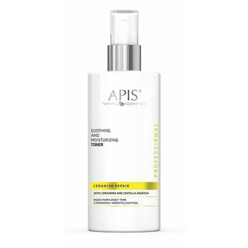 Apis ceramide repair soothing and moisturizing toner kojąco-nawilżający tonik z ceramidami i wąkrotką azjatycką (55155)