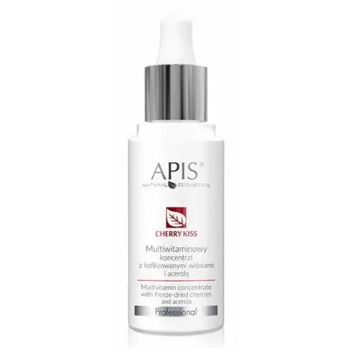 Apis cherry kiss multivitamin concentrate with freeze-dried cherries and acerola multiwitaminowy koncentrat z liofilozowanymi wiśniami i acerolą (53445)