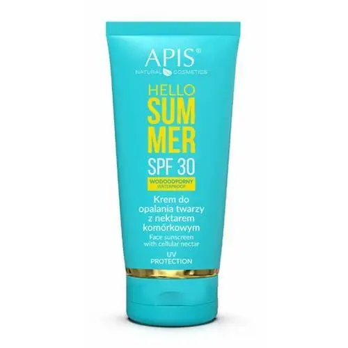 Apis face sunscreen with cellular nectar spf30 waterproof krem do opalania twarzy z nektarem komórkowym spf30 wodoodporny (7423)