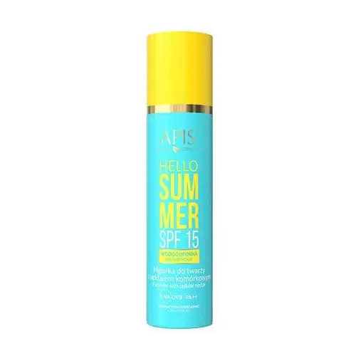 APIS - HELLO SUMMER Mgiełka do twarzy z nektarem komórkowym SPF 15, 150 ml