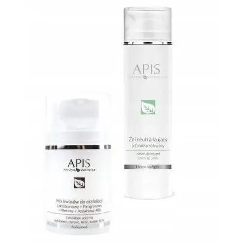 Apis Kwas Laktobionowy MIX 40% 50ML+ŻEL 200ML