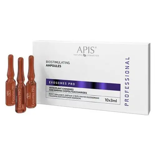 Apis natural cosmetics Biostymulujące ampułki z roślinnymi egzosomami exosomes pro home terapis