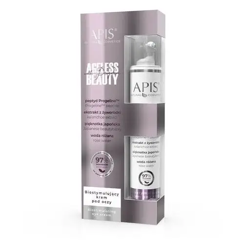 Apis natural cosmetics Biostymulujący krem pod oczy z progeliną ageless beauty