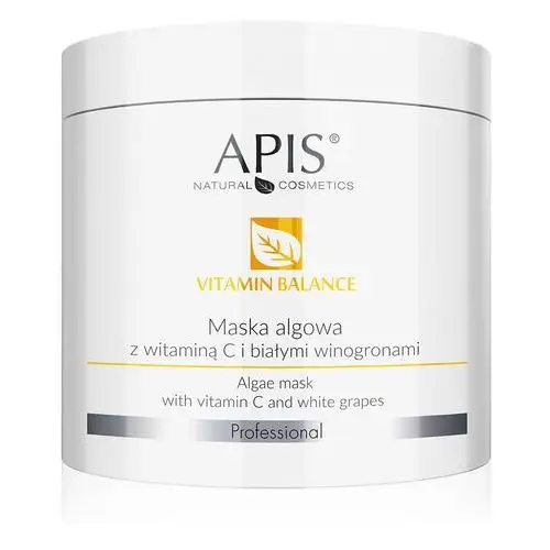 Maska algowa dla cery wrażliwej 200 g Apis Natural Cosmetics,00