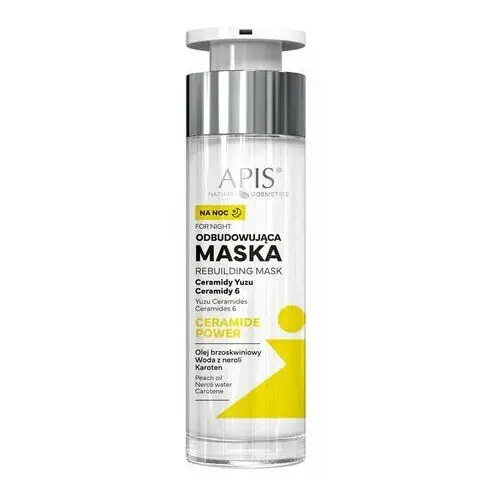 Maska do twarzy odbudowująca na noc 50 ml Apis Natural Cosmetics Ceramide Power,74