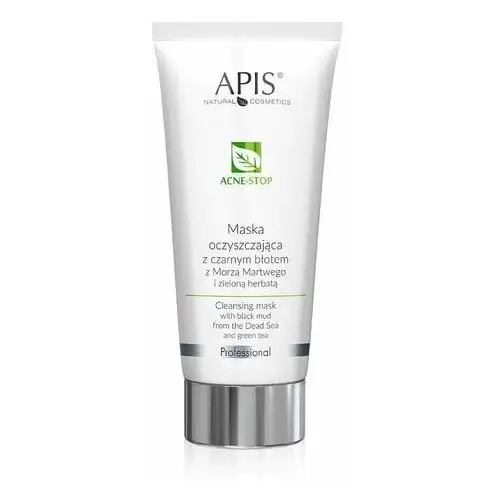 Apis natural cosmetics Maska do twarzy z czarnym błotem i zieloną herbatą 200 ml