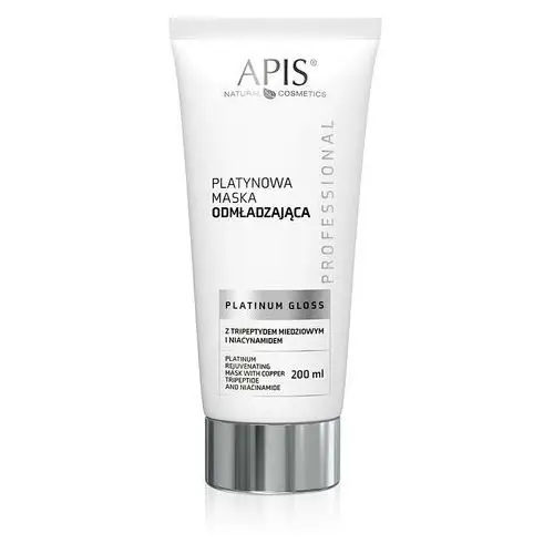 Maska odmładzająca platynowa 200 ml Apis Natural Cosmetics Platinum Gloss