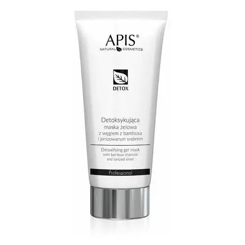 Maska żelowa ze srebrem 200 ml Apis Natural Cosmetics DETOX