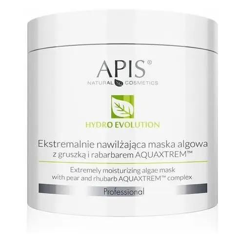 Nawilżająca maska algowa z gruszką i rabarbarem 200 g Apis Natural Cosmetics Hydro Evolution