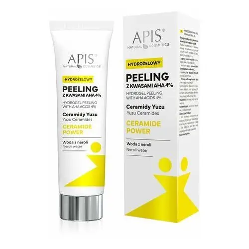 Peeling do twarzy z kwasami AHA 4% 100 ml Apis Natural Cosmetics Ceramide Power,72
