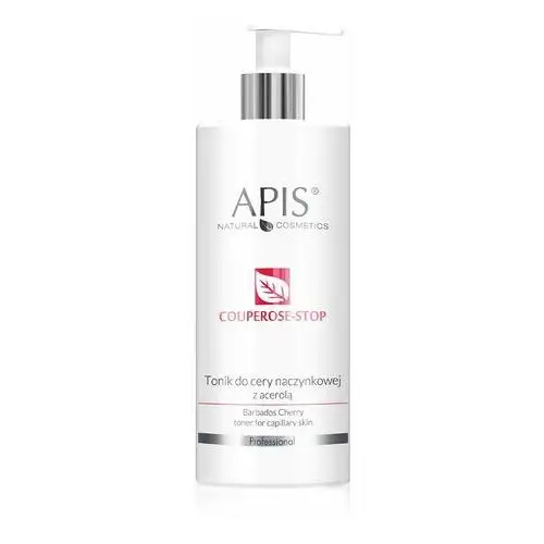 Tonik do cery naczynkowej z acerolą 500ml 500 ml couperose-stop Apis natural cosmetics