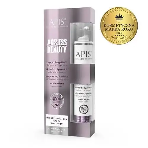 APIS Ageless Beauty With Progeline Biostymulujący Krem Pod Oczy Z Progeliną / 10ml