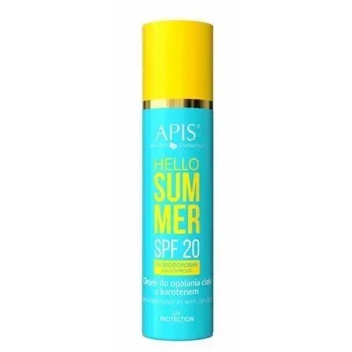 Apis sunscreen body oil with caroten spf20 waterproof olejek do opalania ciała z karotenem spf20 wodoodporny (7485)