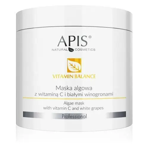 APIS Vitamin balance - Maska algowa z witaminą C i białymi winogronami 200g