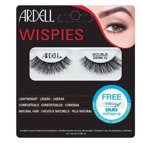 Double up demi wispies lashes - Sztuczne rzęsy na pasku