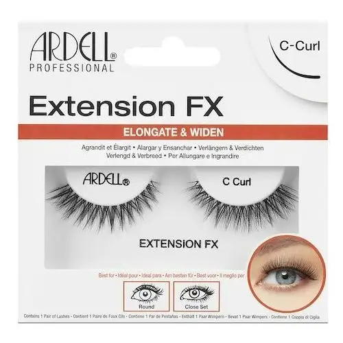 Ardell Extension fx curl c - rzęsy na pasku