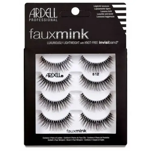 Ardell Faux Mink 812 Zestaw 4x Pary Jakość