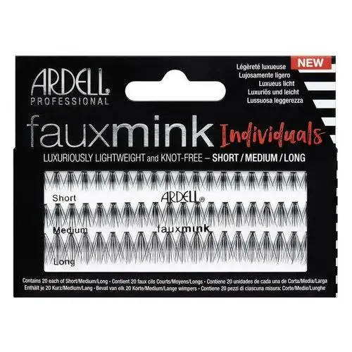 Kępki rzęs Faux Mink Individuals knot free COMBO S,M,L Ardell Faux Mink,14