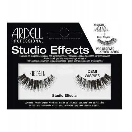 Ardell Studio Effects 1 para sztucznych rzęs Black