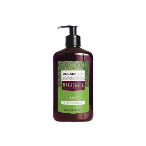Arganicare Macadamia Shampoo - Szampon Do Włosów Suchych I Zniszczonych haarshampoo 400.0 ml