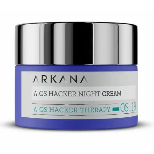 Arkana A-QS HACKER NIGHT CREAM Krem na noc regulujący mikrobiom skóry (61019)