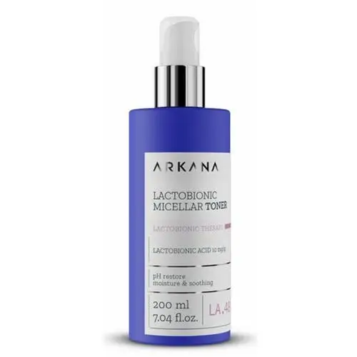 Arkana lactobionic micellar toner tonik z kwasem laktobionowym (44048)