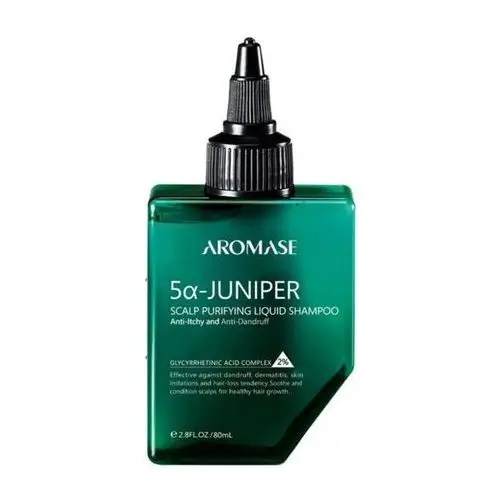 AROMASE - 5α Juniper Scalp Purifying Liquid Shampoo, 80ml