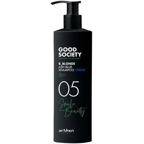 Good society b_blonde blue shampoo - szampon do włosów blond, 1000ml Artego