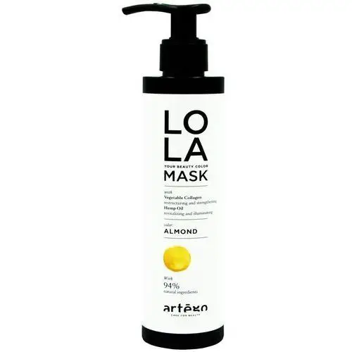 Artego lola mask almond maska tonująco-regenerująca 200ml