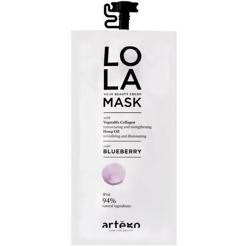 Lola your beauty, maska koloryzujca, blueberry, 20ml Artego