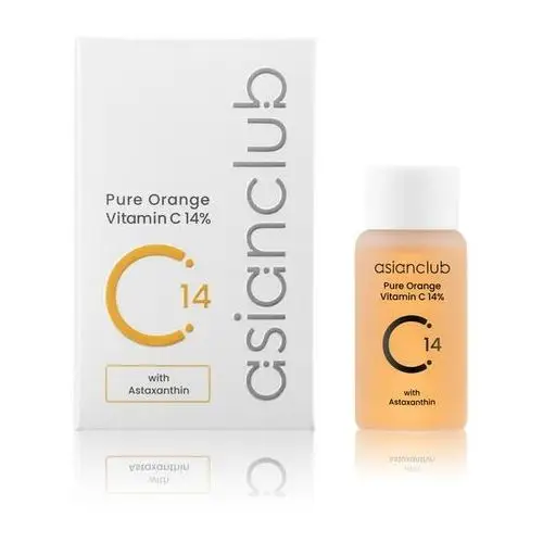 AsianClub - Pure Orange Vitamin C 14%, 15ml - serum do twarzy z witaminą C