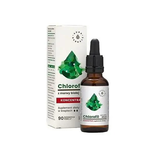 AURA HERBALS - Chlorofil z Morwy Białej - 30mlZdrowie i uroda