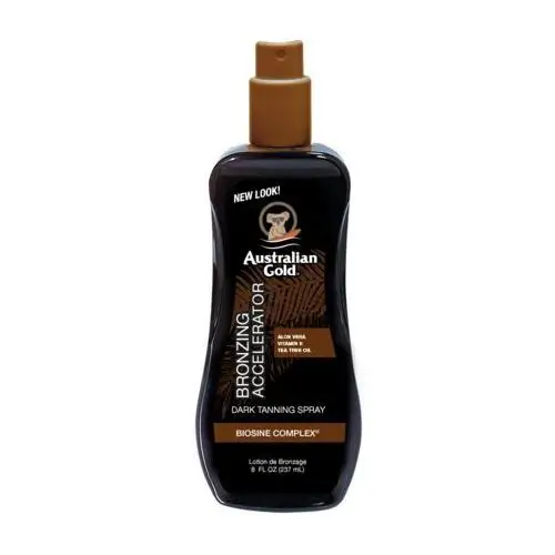 Żelowy przyspieszacz opalania w sprayu z bronzerem 237 ml intensifier Australian gold